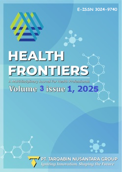 					View Vol. 3 No. 1 (2025): Health Frontiers
				